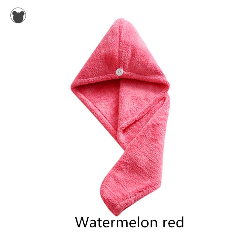 Quick-Dry Microfiber Hair Towel – Soft, Lightweight & Super Absorbent